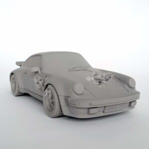 Daniel Arsham - Eroded 911 Turbo Porsche (Grey)