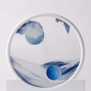 Daniel Arsham - Sand Circle (Blue)