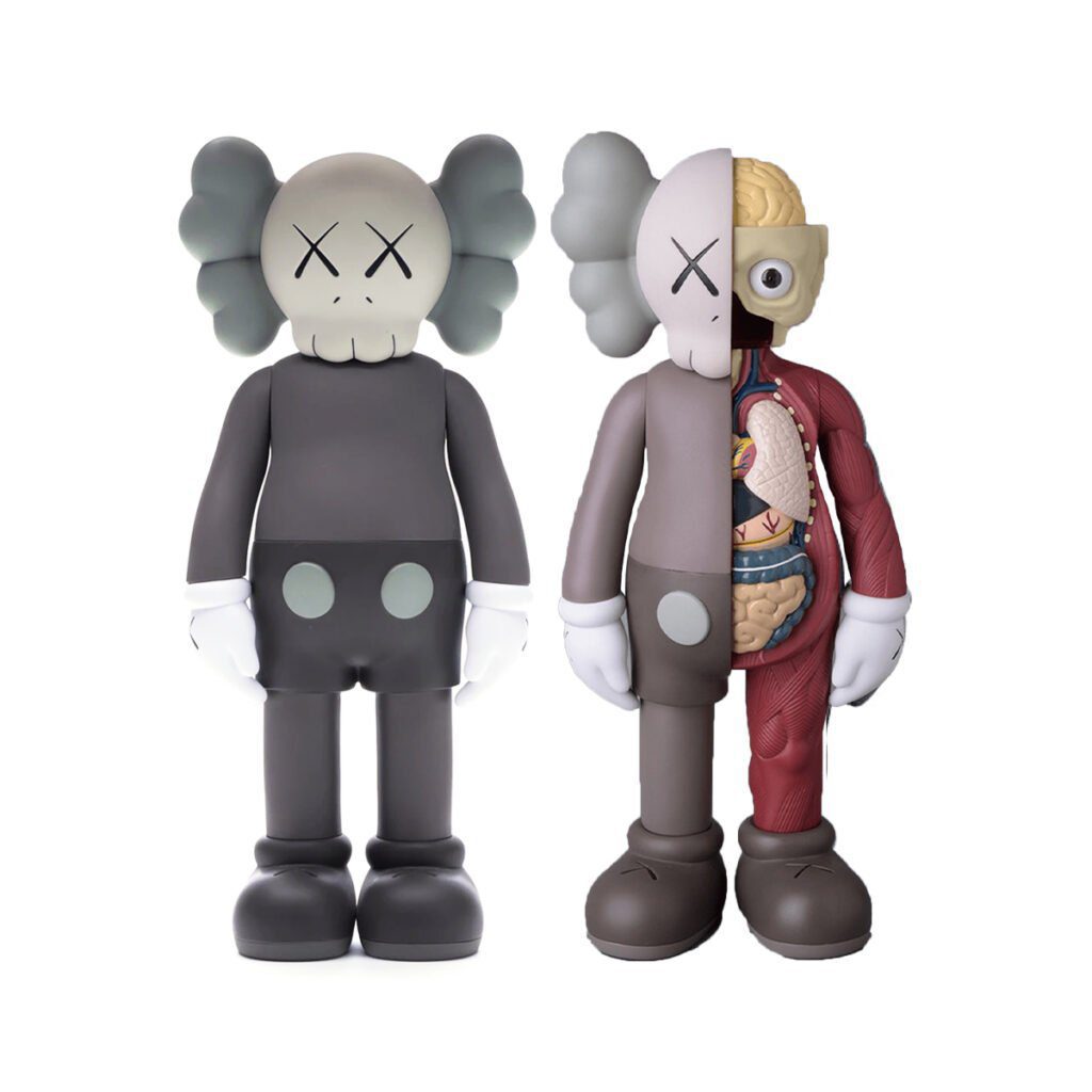 Kaws 'Dissected Companion' (Brown Flayed Pillow) – End To End Gallery