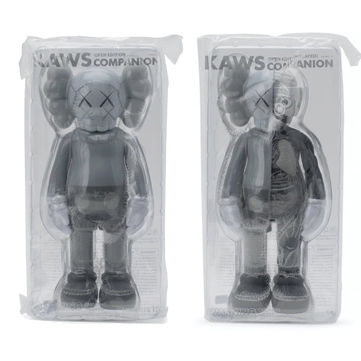 KAWS - Companion Grey Set Packaging