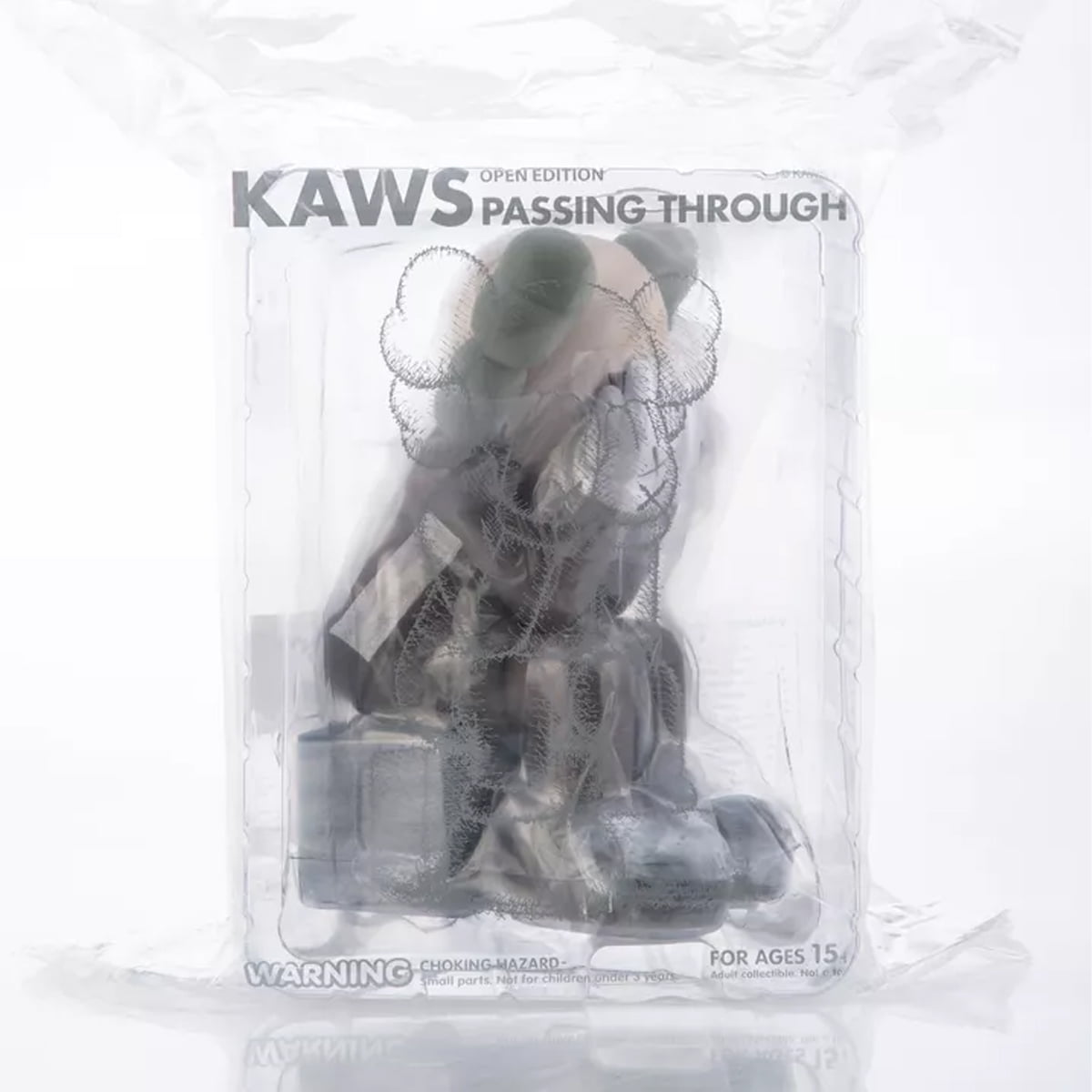 KAWS - Passing Through Open Brown Packaging