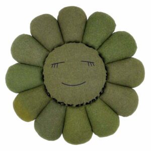 Takashi Murakami x READYMADE - 1m Olive Flower Cushion