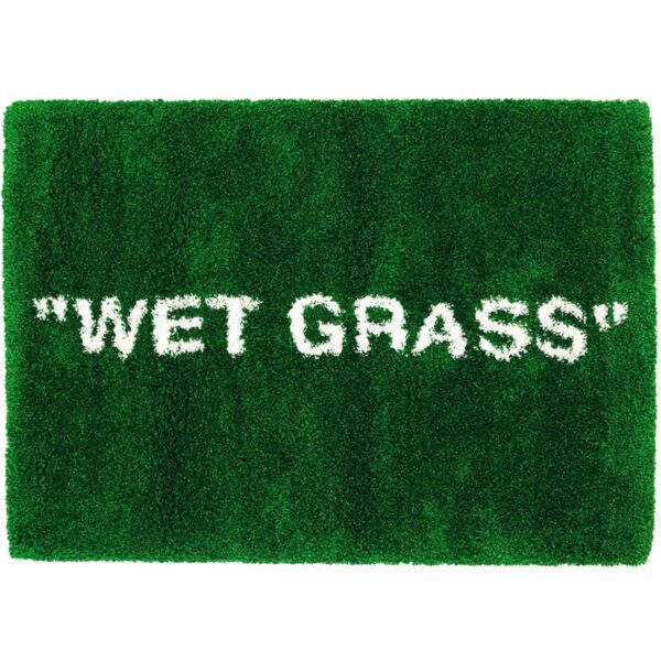Virgil Abloh - "WET GRASS" Rug - IKEA collab