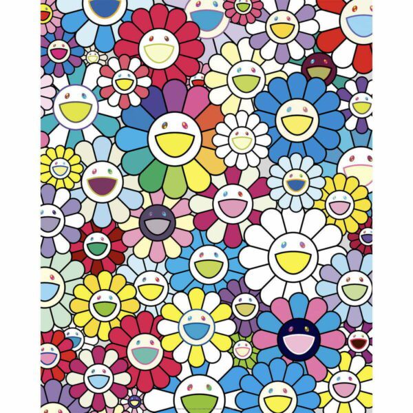 Takashi Murakami - A Field of Flowers Seen from the Stairs to Heaven
