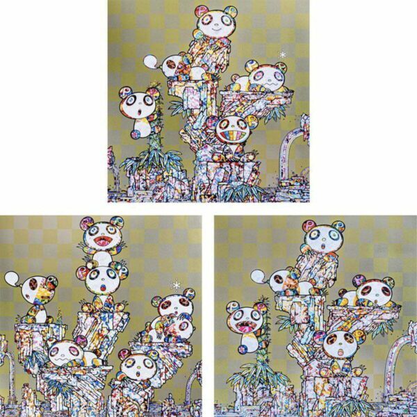 Takashi Murakami - Panda Prints (Set of 3)