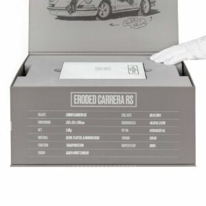 Daniel Arsham - Eroded Carrera RS Porsche Grey