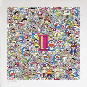 Takashi Murakami - A Sketch of Anywhere Door (Dokodemo Door) and an Excellent Day