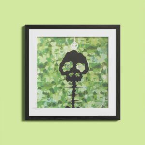 Takashi Murakami - Time Bokan (Camouflage Moss Green)