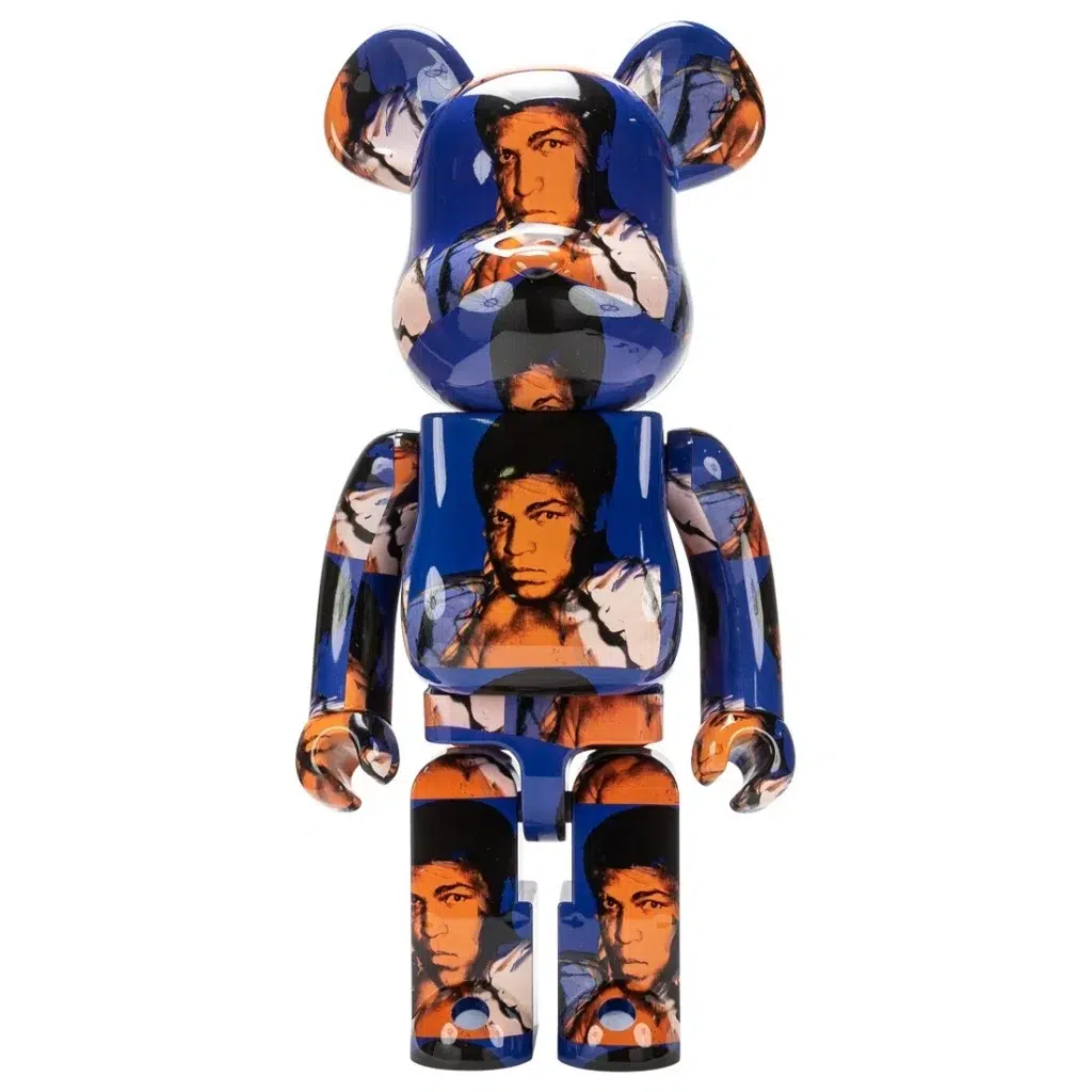 Be@rbrick - Andy Warhol Muhammad Ali (1000%) - Lucky Cat Gallery