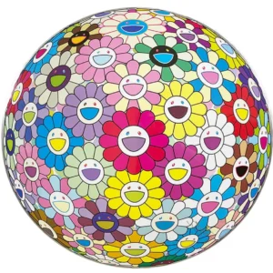Takashi Murakami - Flowerball- Colorful, Miracle, Sparkle -Square